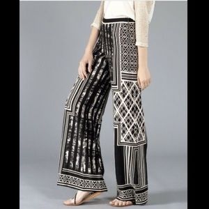 High wasted tribal pants